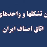 اسامی اعضای کمیسیون تشکلها و واحدهای صنفی اتاق اصناف ایران