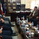 نشست دکتر ممبینی رییس اتاق اصناف ایران با مدیرکل تعزیرات حکومتی استان خوزستان