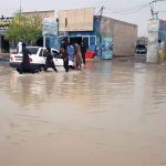 خسارت جزئی به واحدهای صنفی شهرستان نیکشهر در پی وقوع سیل