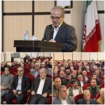 مراسم گرامیداشت سالگرد پیروزی انقلاب اسلامی و چهلمین روز شهادت سردار سلیمانی در اتاق اصناف البرز برگزار شد
