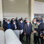 خط تولید پارچه ملت بلون در کرج افتتاح شد/خارج شدن از انحصار واردات پارچه ملت بلون