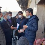 بازدید میدانی معاون بازرسی و نظارت اتاق اصناف ایران از میدان بهمن/تصاویر