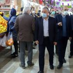 بازدید مقامات دو وزارتخانه و معاون بازرسی اتاق اصناف ایران از نحوه عرضه، کیفیت و قیمت میوه