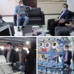 بازدید رئيس اتاق اصناف ایران از کارگاه توليد ماسك در اهواز