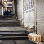 گزارش تصویری تعطیلی اصناف میدان تجریش