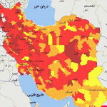 آخرین رنگ‌بندی کرونایی شهرهای کشور اعلام شد