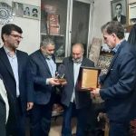دیدار مسئولان سازمان بسیج اصناف و هیات رئیسه اتاق اصناف تبریز با خانواده شهید غیبعلی زیرک
