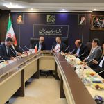 نشست رئیس و هیات رئیسه اتاق اصناف ایران با رئیس کمیسیون صنایع مجلس شورای اسلامی