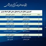 انتخابات کمیسیون تشکل ها و واحدهای صنفی اتاق اصناف ایران برگزار شد