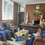 نشست صمیمی رئیس اتاق اصناف  اردبیل با رئیس و معاونین دانشگاه علمی و کاربردی استان