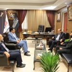 دیدار مجتبی صفایی رئیس اتاق اصناف ایران با سردار سرتیپ سپهر و سرهنگ پاسدار حسن‌پور