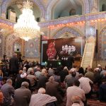 مراسم بزرگداشت رئیس جمهور شهید و هیئت همراه در بازار تهران برگزار شد