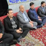 برگزاری مراسم بزرگداشت شهدای خدمت در بازار اهواز