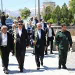 حضور رئیس اتاق اصناف ایران در گلزار شهدای همدان