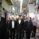 بازدید رئیس اتاق اصناف ایران از بازار سنتی شهر همدان 