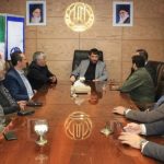 دیدار رئیس گروه اقتصادی دفتر مقام معظم رهبری از اتاق اصناف مرکز استان همدان