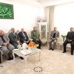 دیدار رئیس اتاق اصناف ایران با خانواده شهید مشی