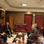 نشست قاسم نوده فراهانی، رئیس اتاق اصناف ایران با معاونان وزارت صمت برگزار شد