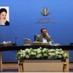 نشست مشترک حمیدرضا رستگار رئیس اتاق اصناف تهران و محمد اتابک وزیر صمت
