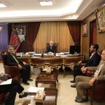 دیدار رئیس اتاق اصناف ایران با رئیس اتاق اصناف و جمعی از مسئولان دولتی استان قم