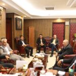 دیدار معاون اقتصادی استاندار و مدیر کل صمت با رئیس اتاق اصناف ایران